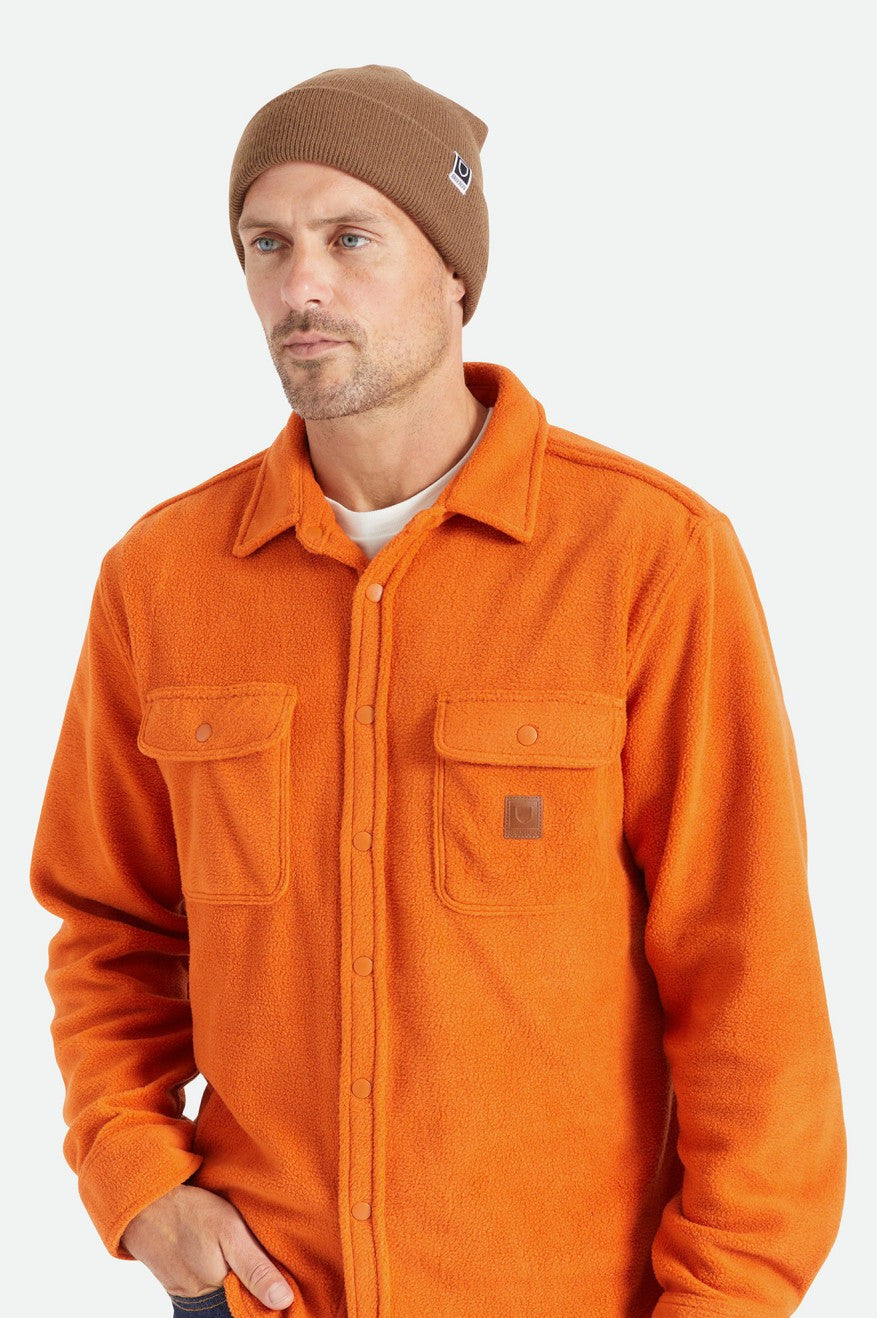 Gorro Brixton Harbor Beta Watch Coyote Brown Beanie