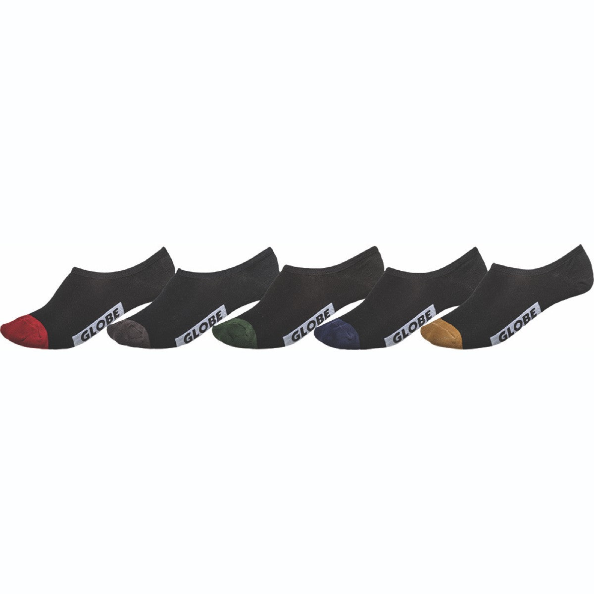 Calcetines Globe Dip Invisible Sock 5 Pack