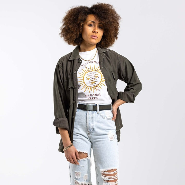 Cinturón Arcade Carto Slim Ivy Green/Jalapeno