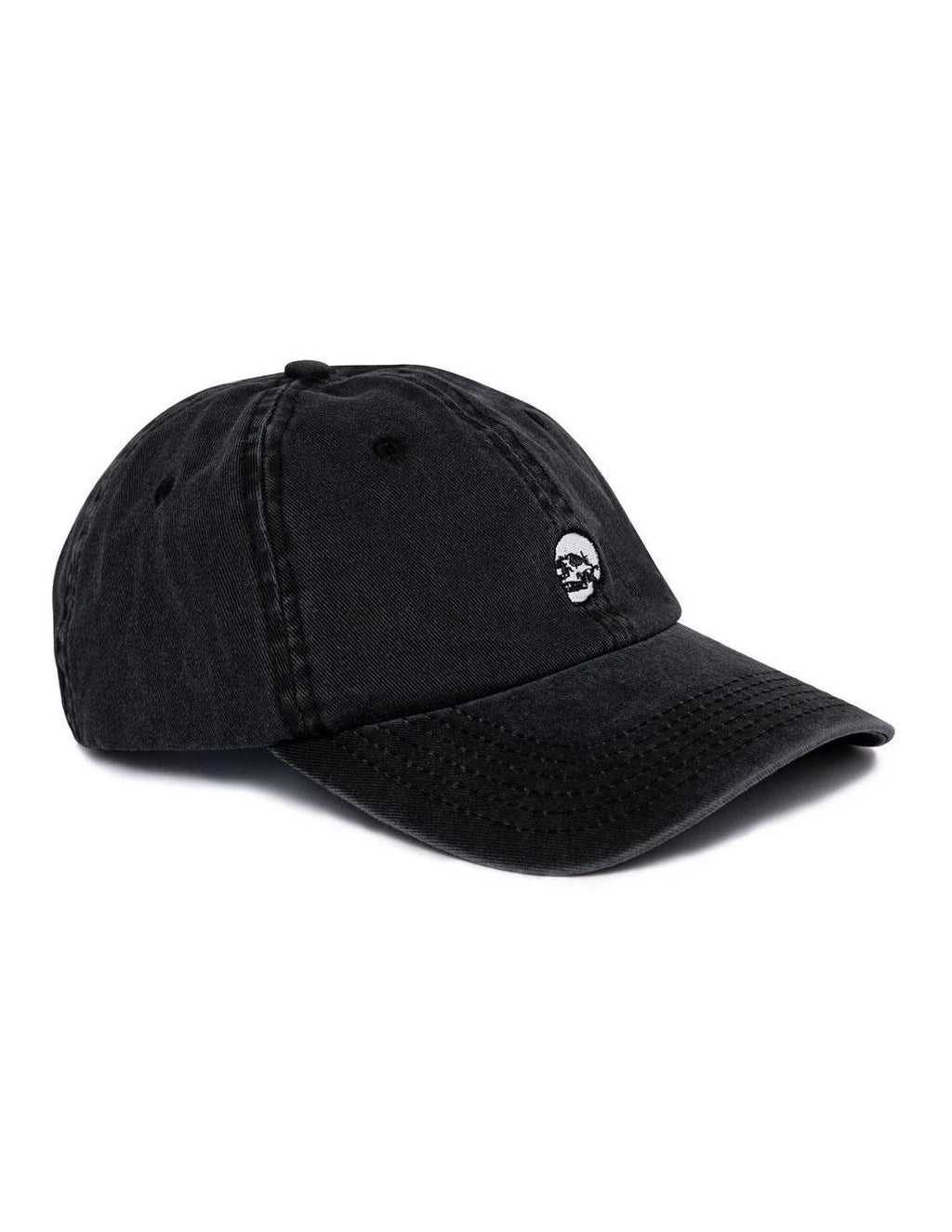 Gorra Le Crane Washed cap Black