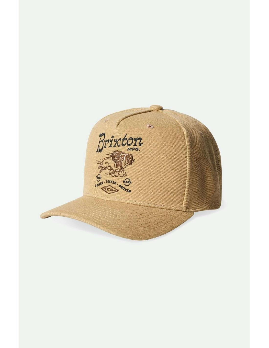Gorra Brixton Charging Buffalo Sand