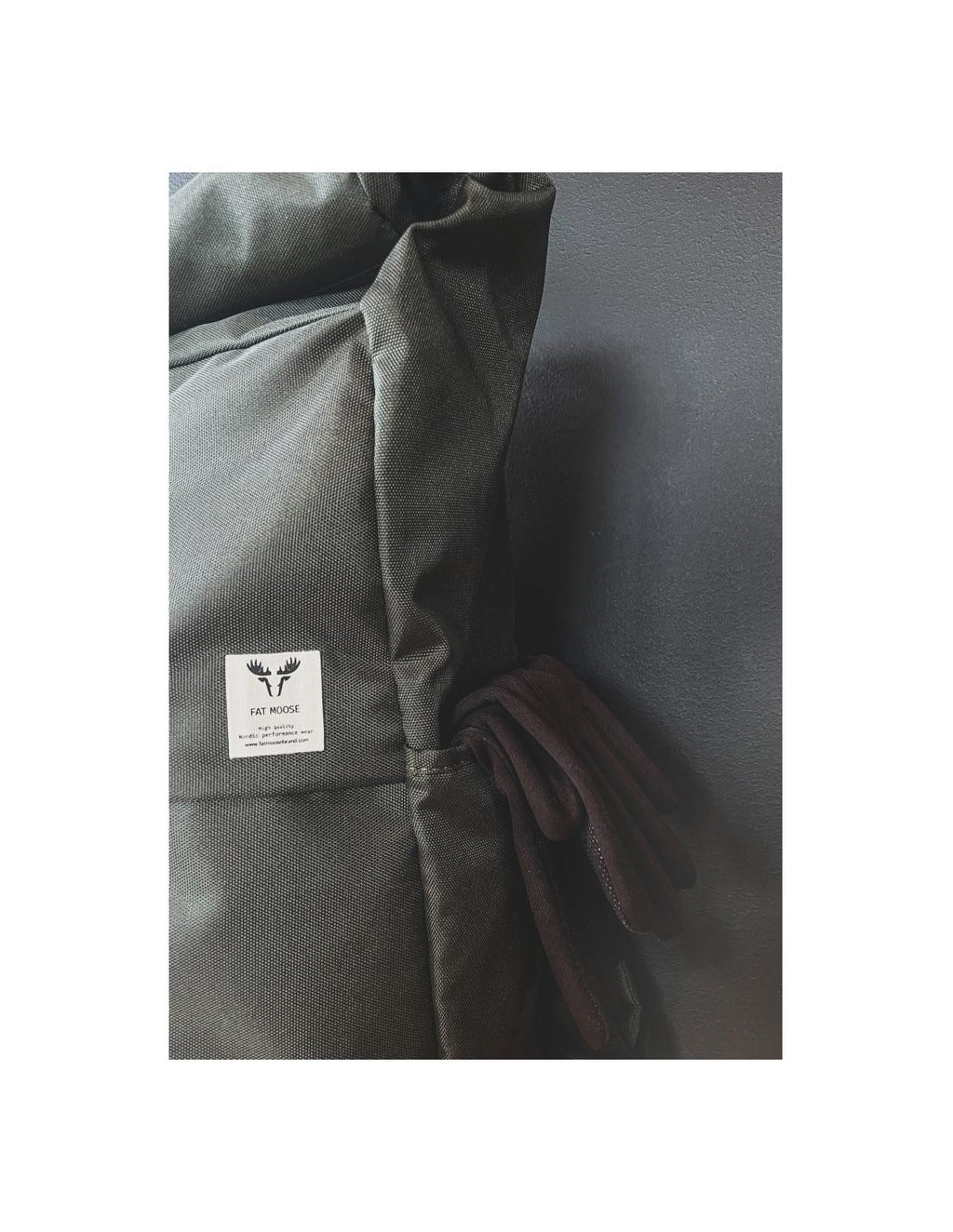 Mochila Fat Moose Canvas negro