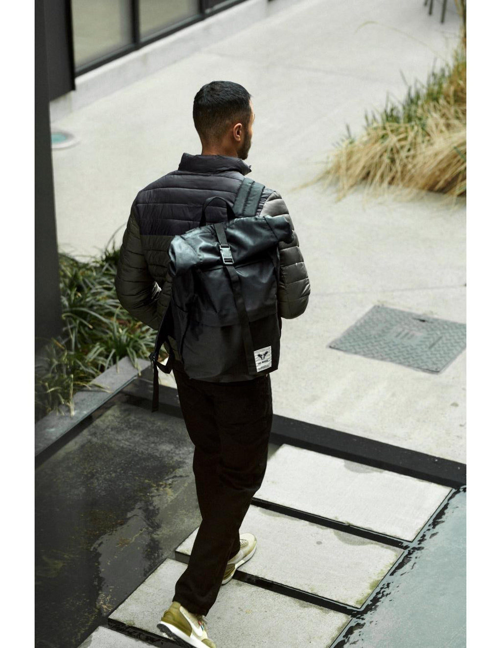 Mochila Fat Moose Canvas negro