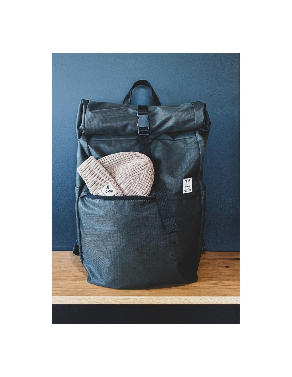 Mochila Fat Moose Canvas negro