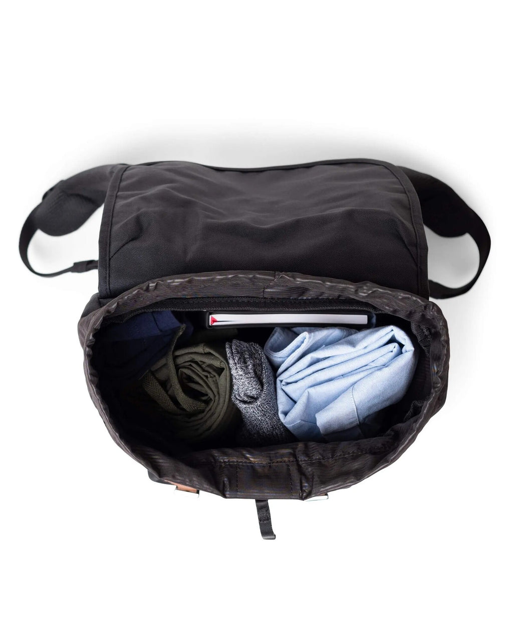 Mochila Herschel Little America Mid Volume Raven Crosshatch