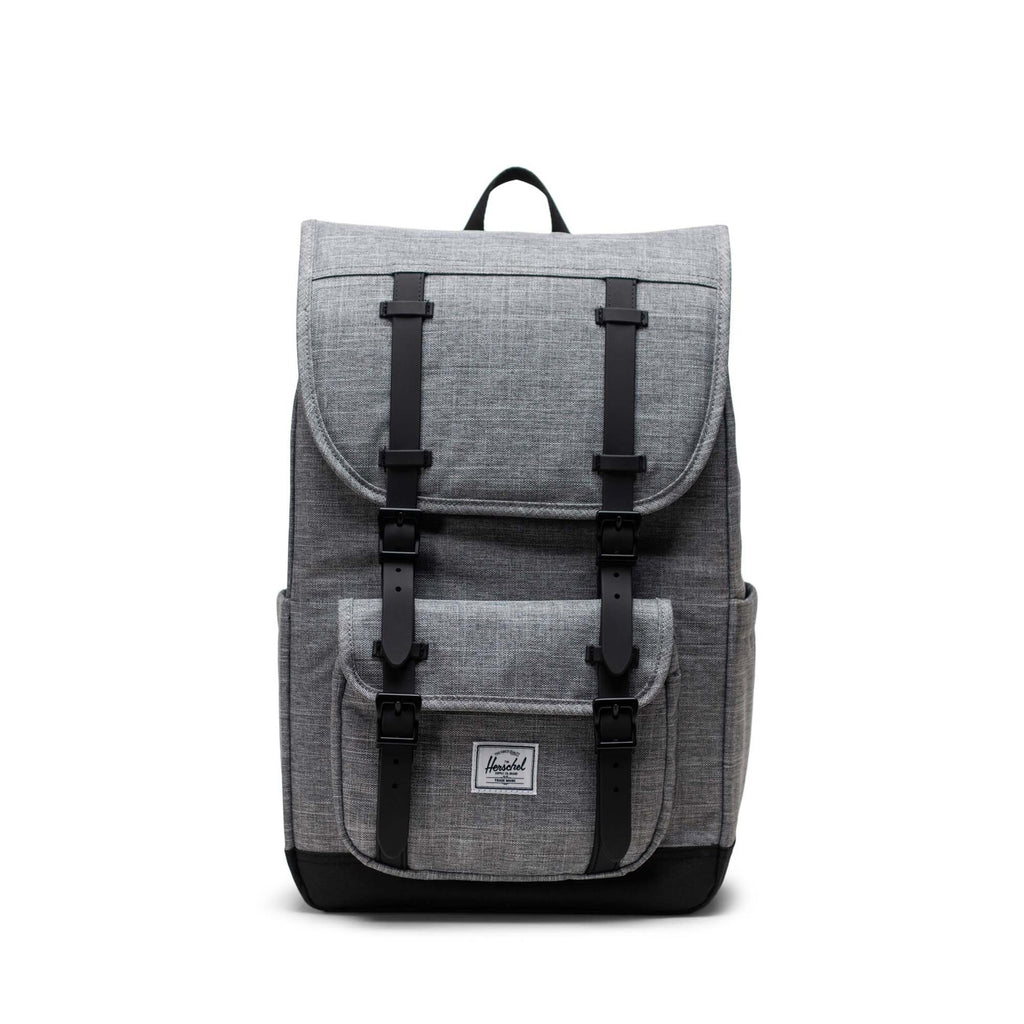 Mochila Herschel Little America Mid Volume Raven Crosshatch