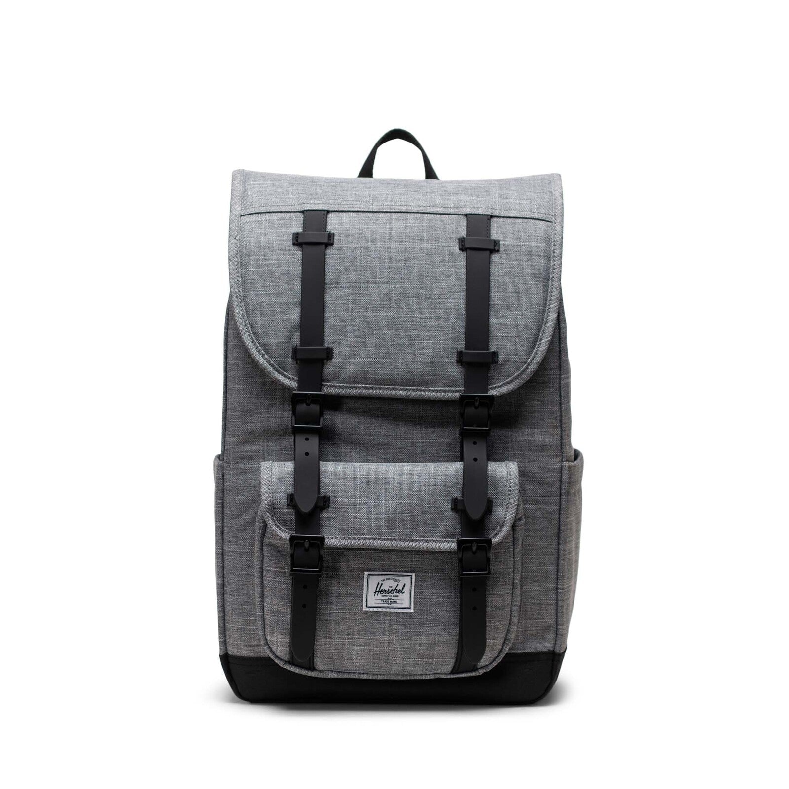 Mochila Herschel Little America Mid Volume Raven Crosshatch