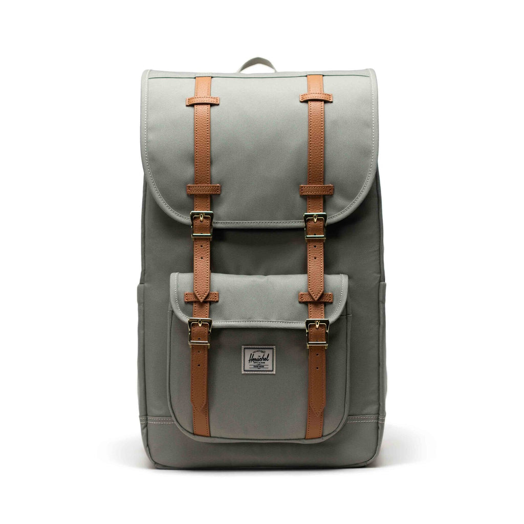 Mochila Herschel Little America Seagrass/White stitch