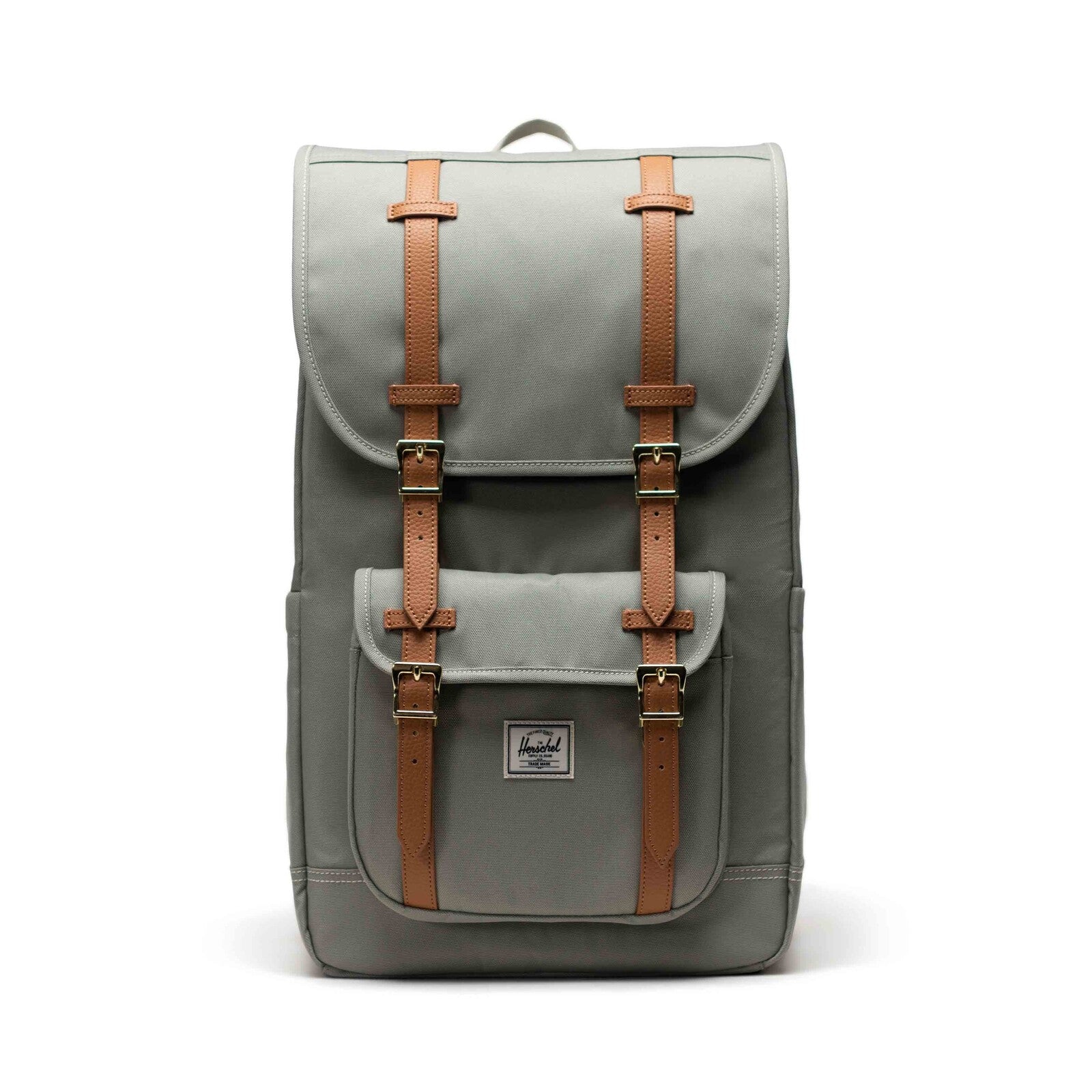 Mochila Herschel Little America Seagrass/White stitch