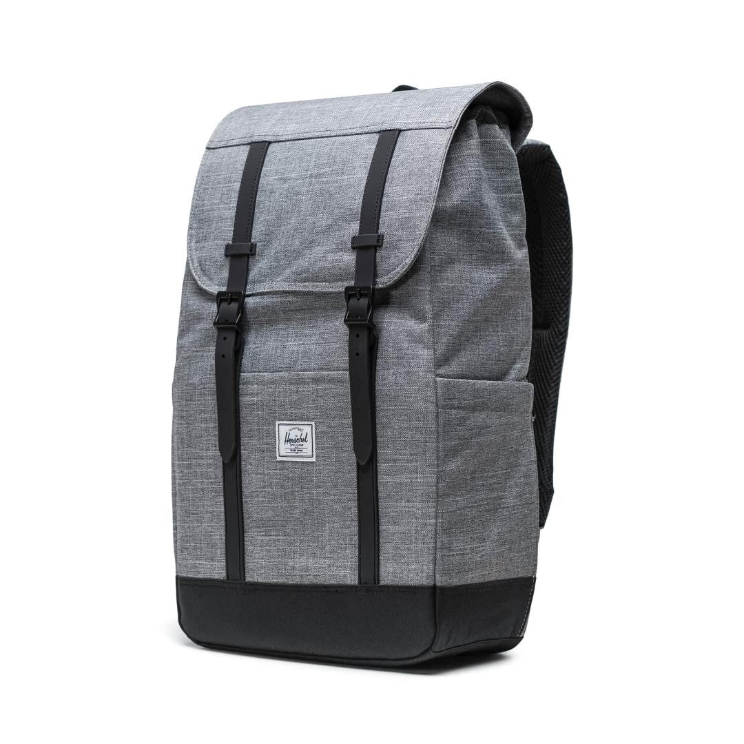 Mochila Herschel Retreat Raven Crosshatch