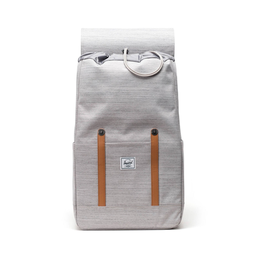 Mochila Herschel Retreat Light Grey Crosshatch