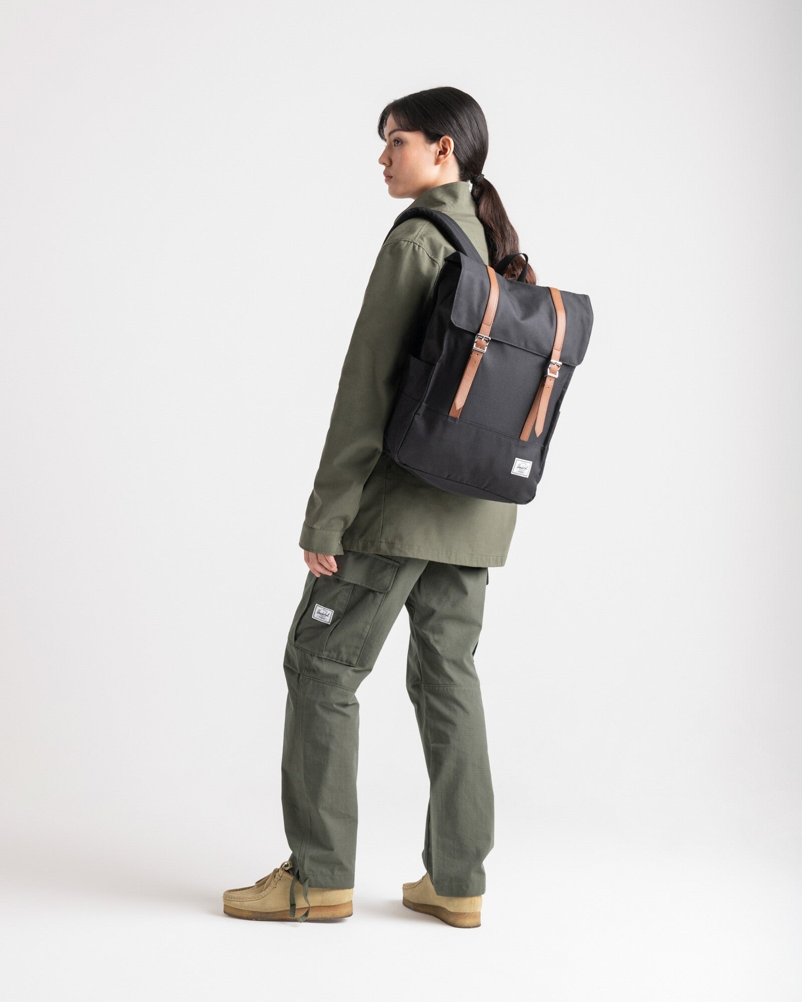 Mochila Herschel Survey Raven Crosshatch