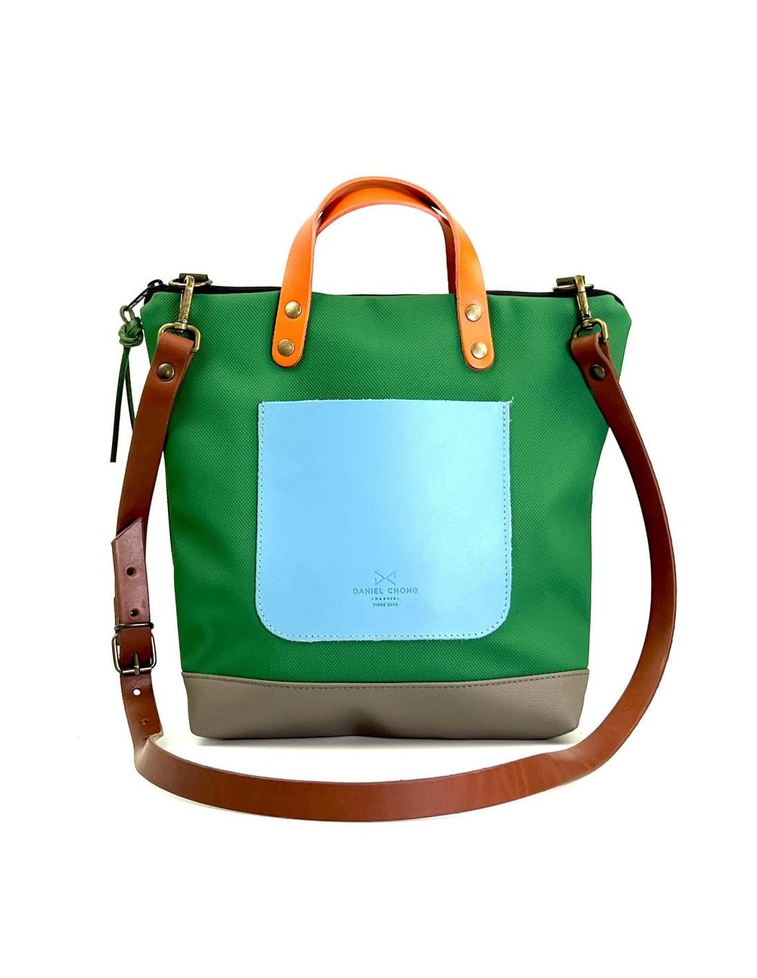 Bandolera Daniel Chong Cuadrada impermeable