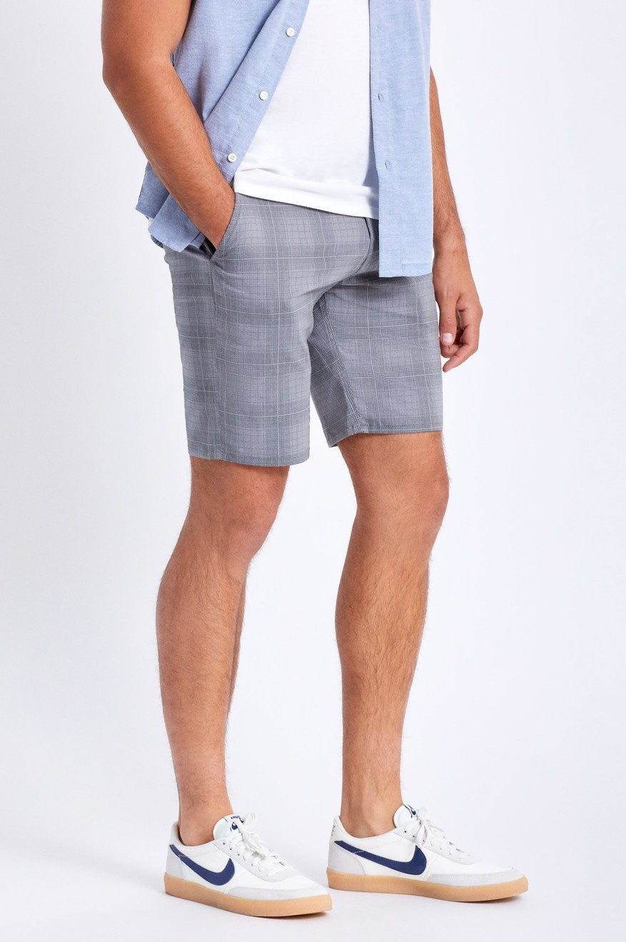 Bermuda Brixton Choice Chino Crossover Short grey charcoal