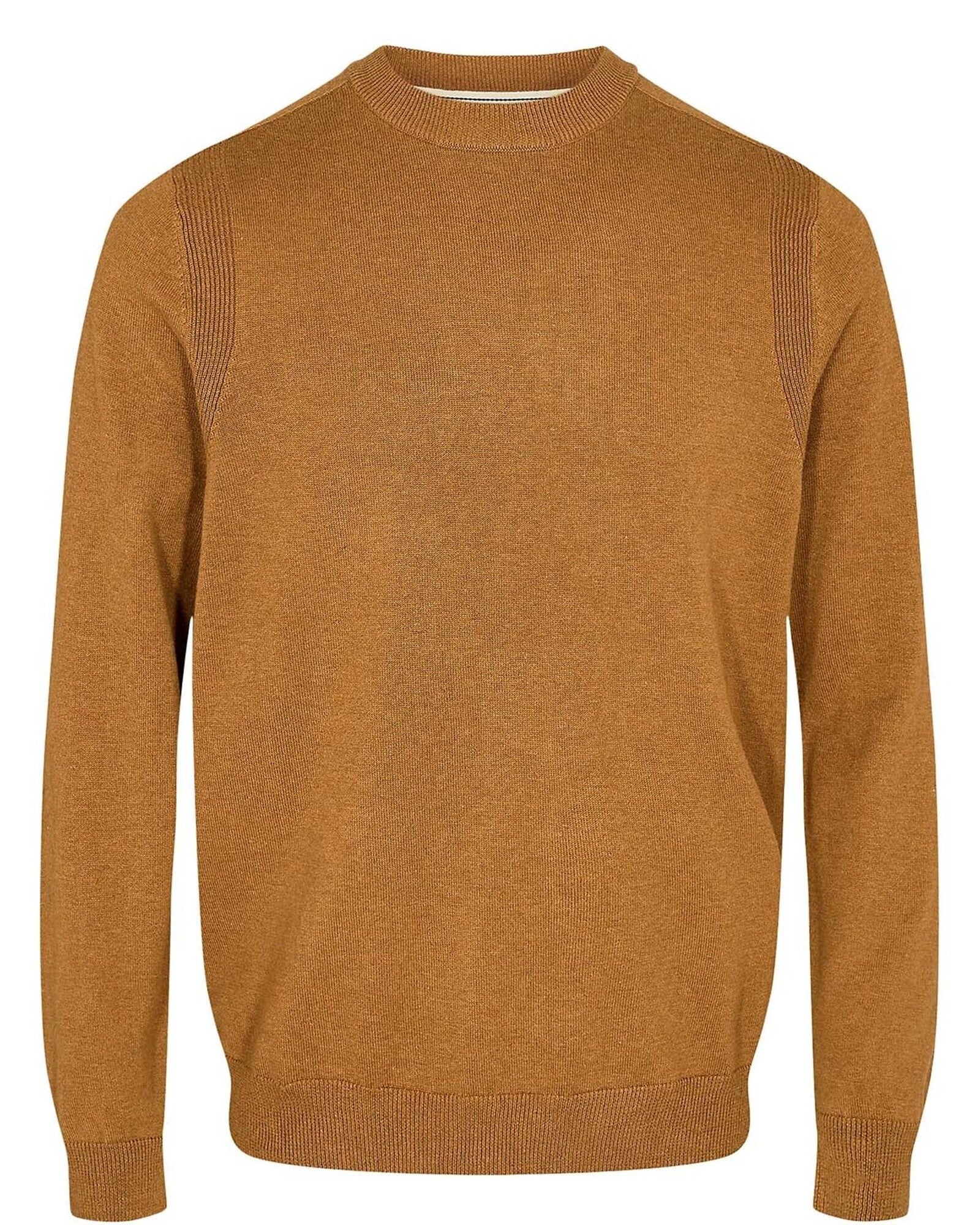 Jersey Anerkjendt Aksail Cotton Silk Knit Golden Brown