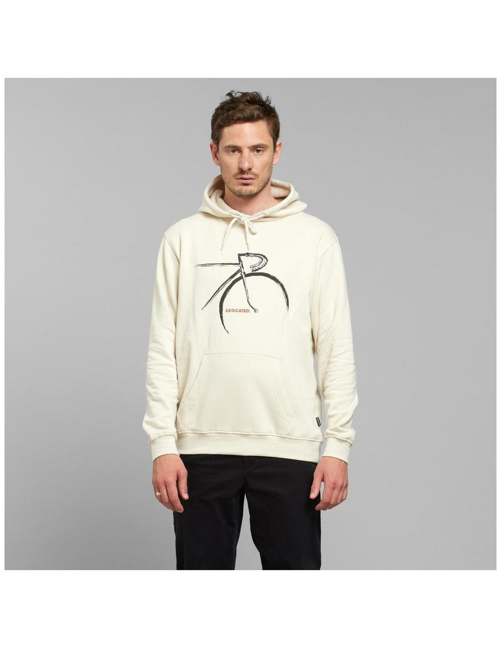 Sudadera Dedicated Falun Side Bikes Oat White