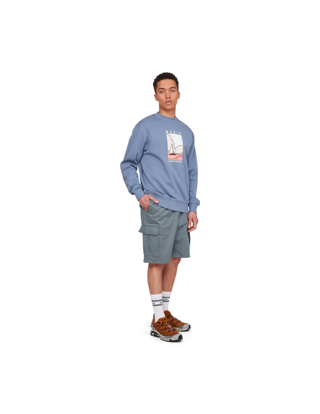 Sudadera Makia Sailaway Azul