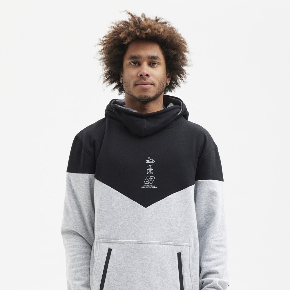Sudadera Hydroponic DH Support Black/Heather Grey