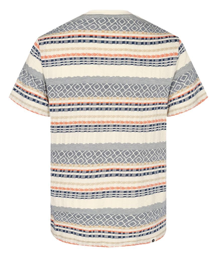 Camiseta Anerkjendt Akkikki Jacquard Tee Tofu