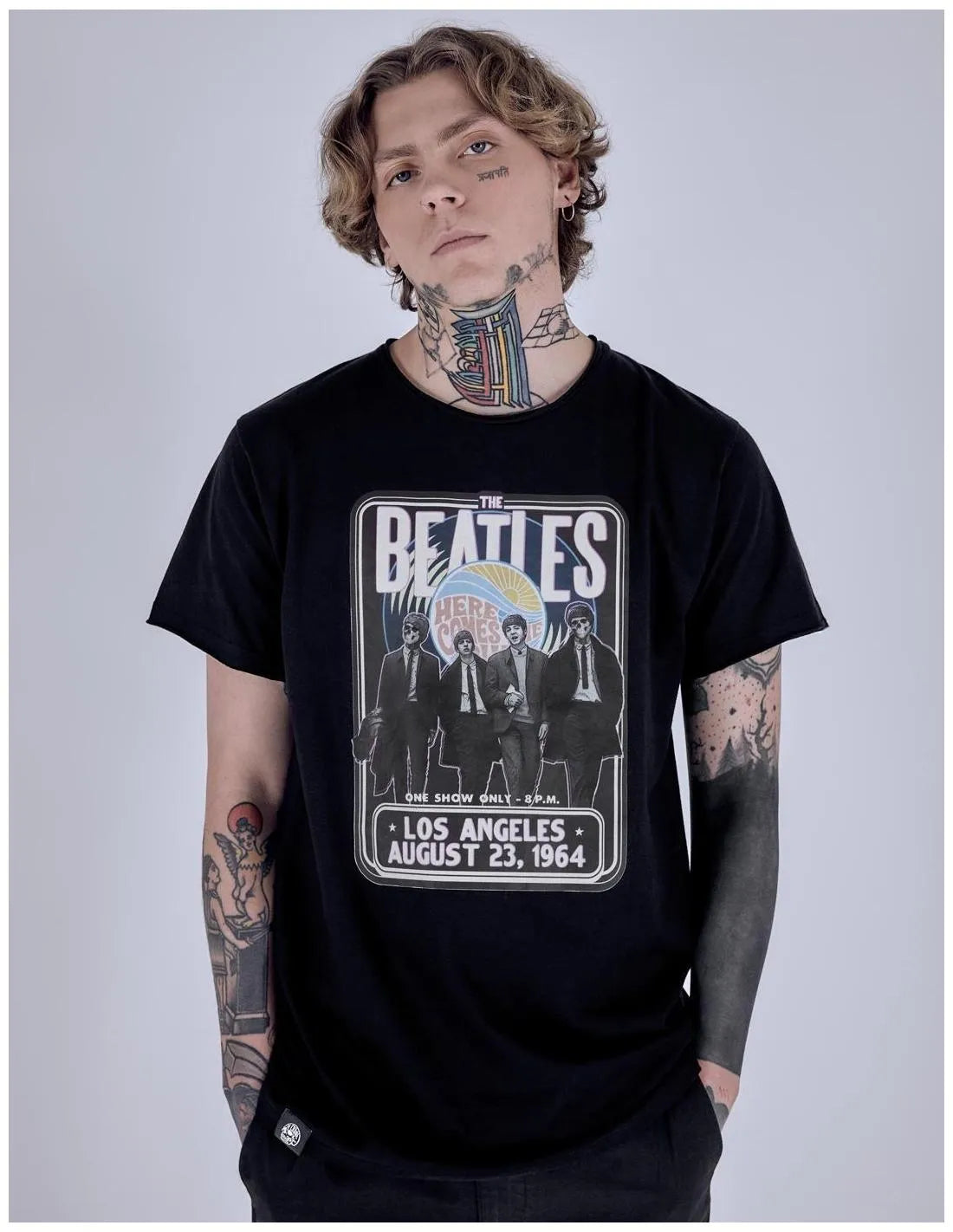 Camiseta Le Crane Get Back Negra Unisex