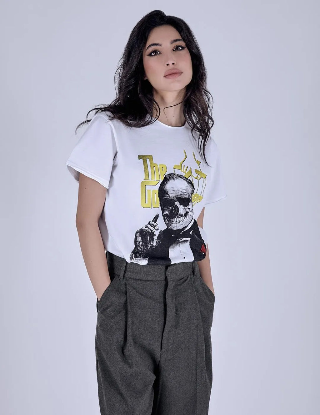 Camiseta Le Crane Padrino White Unisex