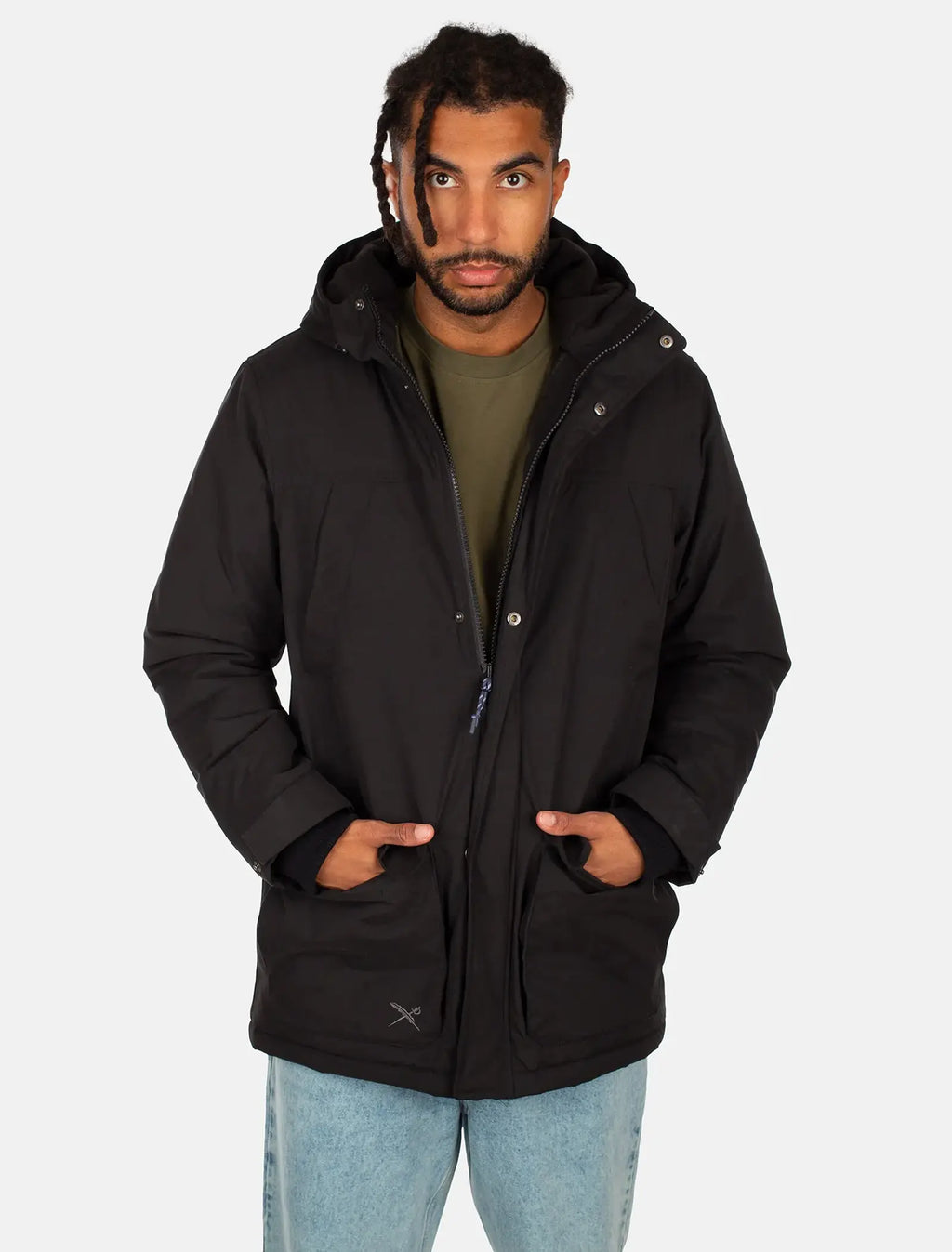 Abrigo Iriedaily Nilas Parka Black