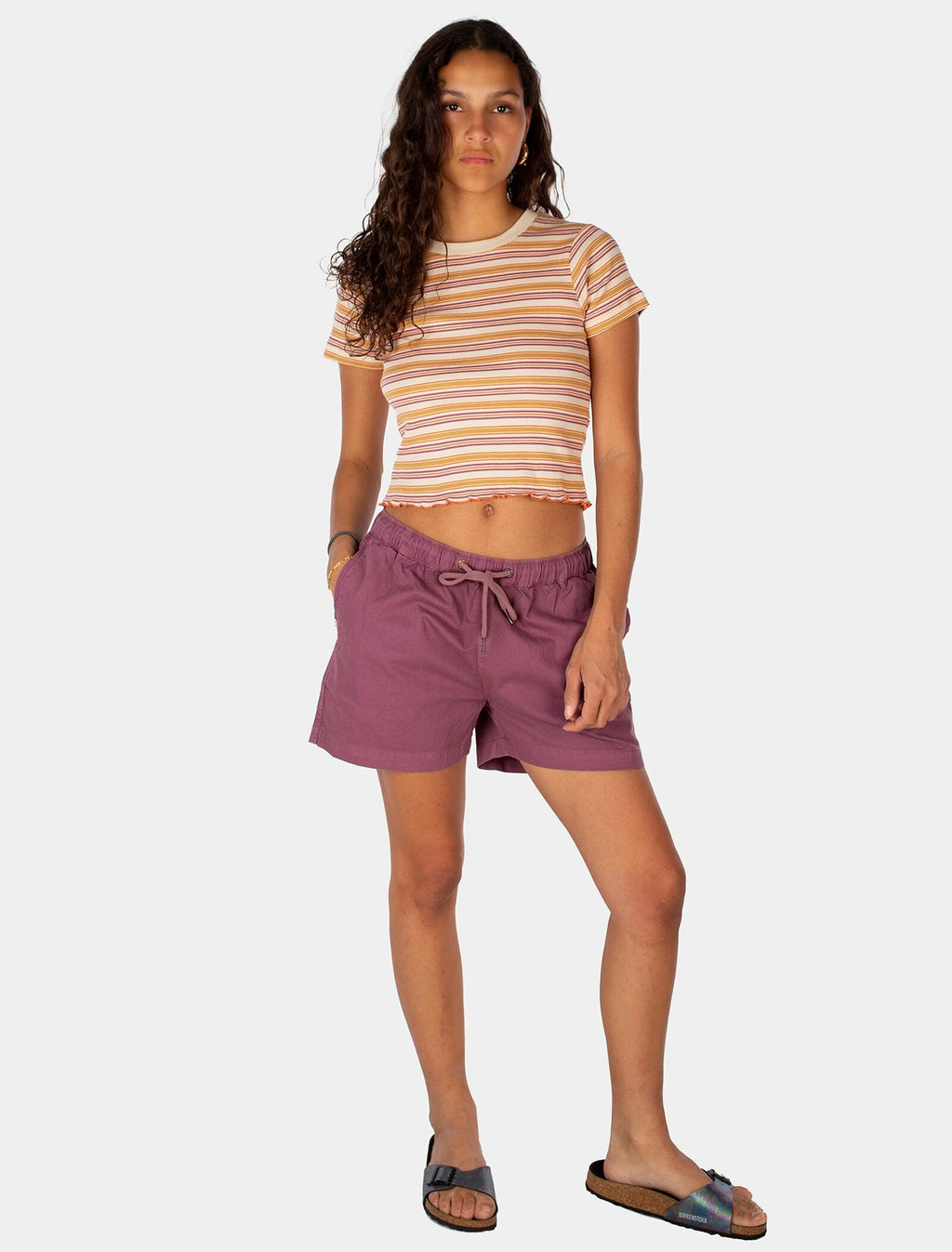 Bermudas Iriedaily Isie Short Plum