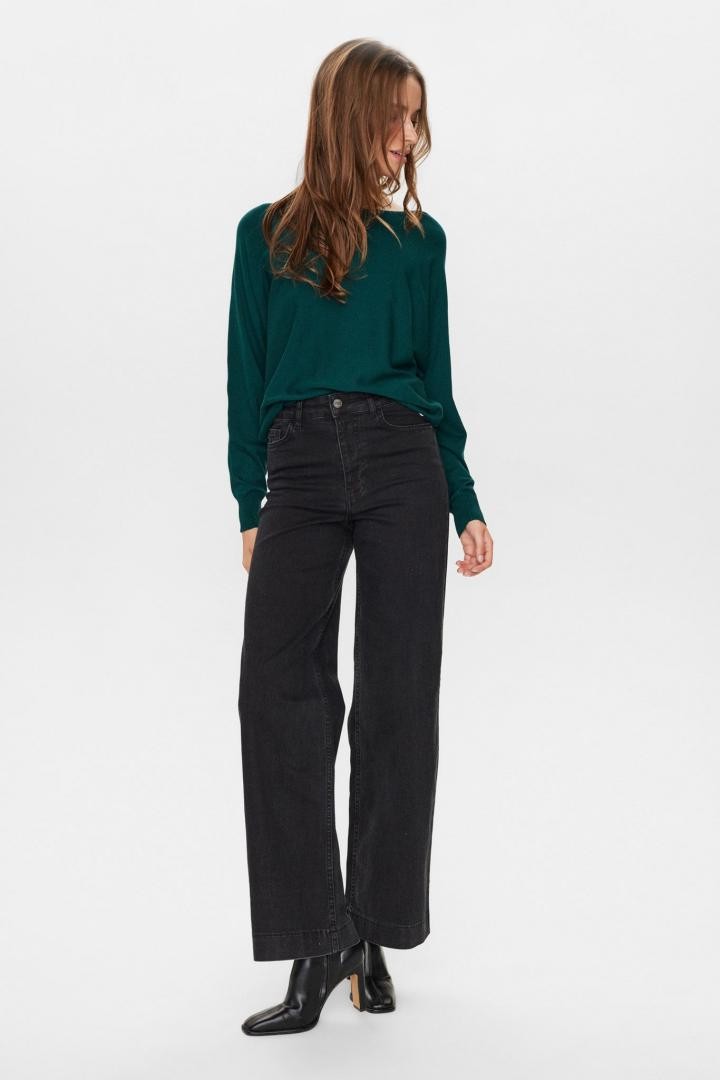 Pantalones Nümph Nuparis Jeans Long Black