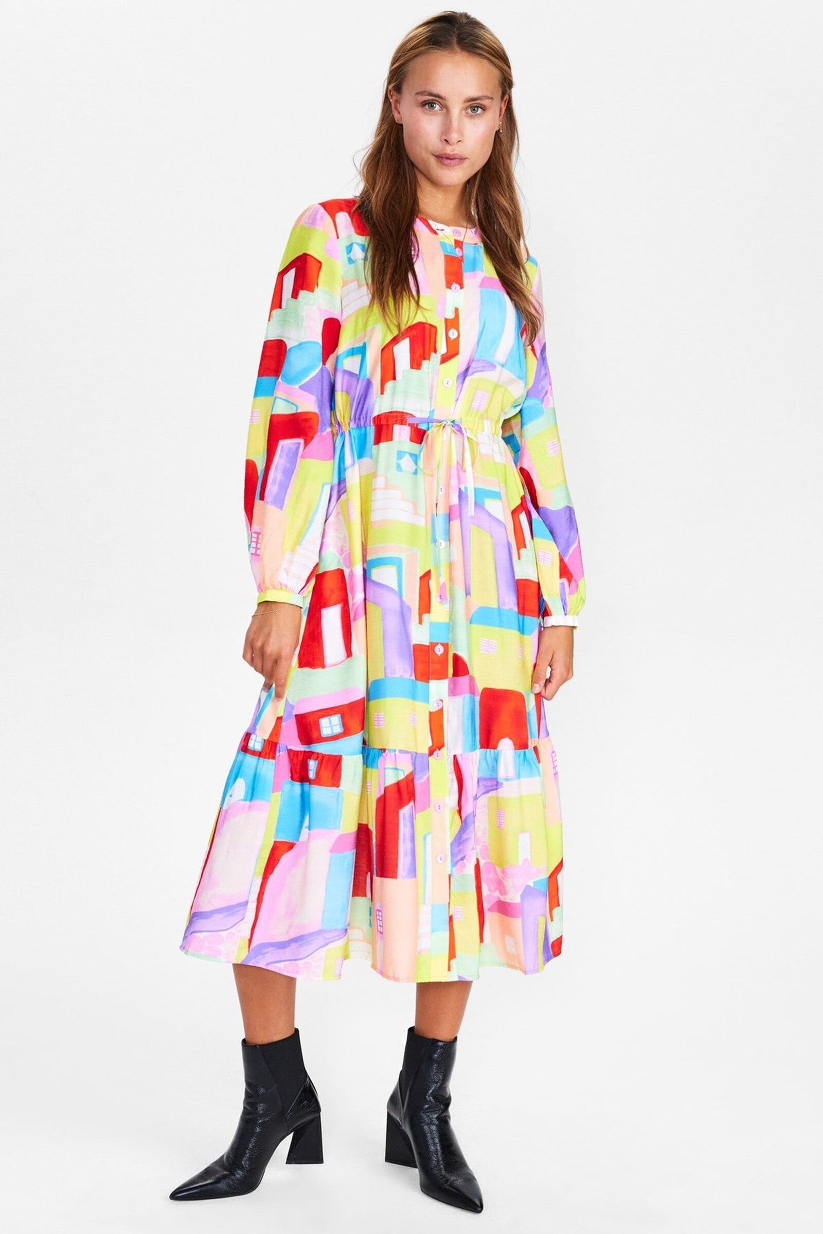 Vestido Nümph Numarion Cherry Tomato