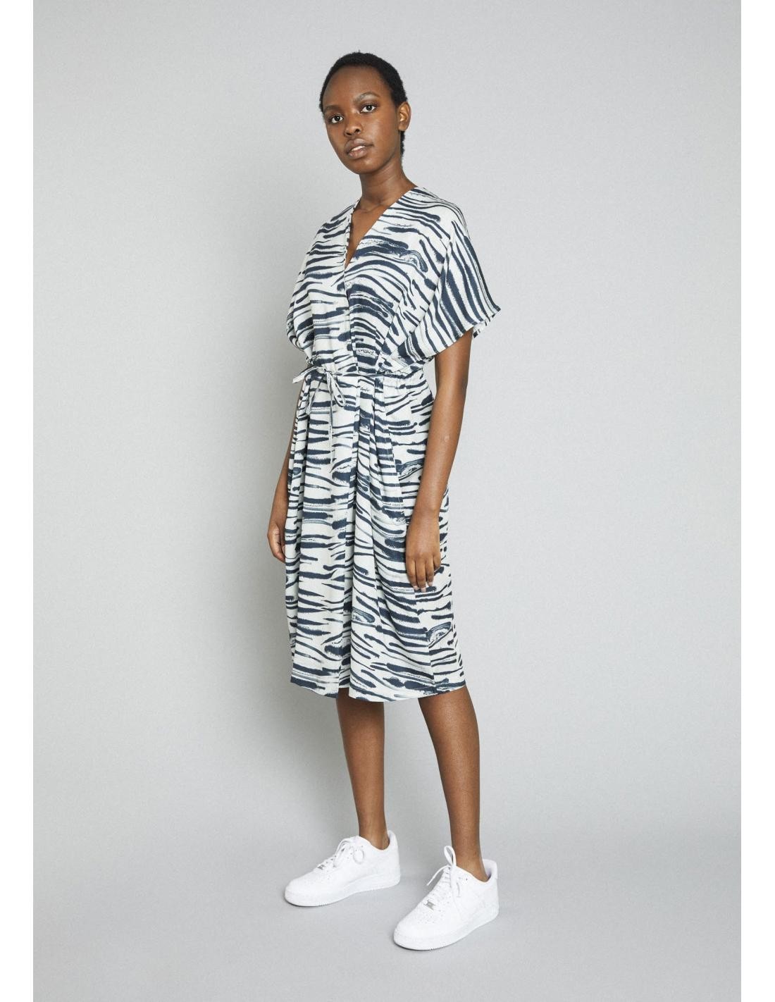 Vestido Makia Milla Kaftan Pretol Blue