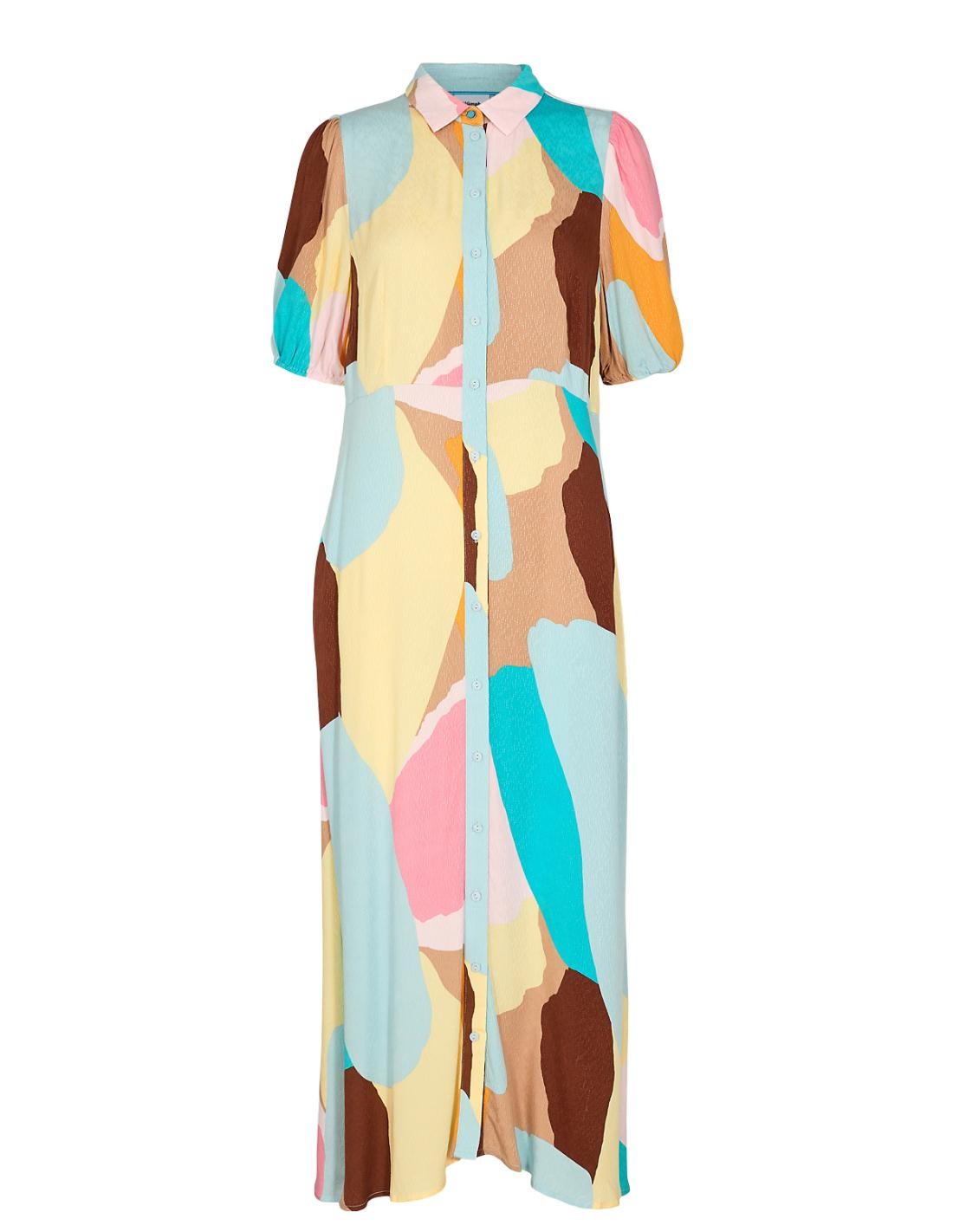 Vestido Nümph Nuziggie Sara Dress Crystal Blue