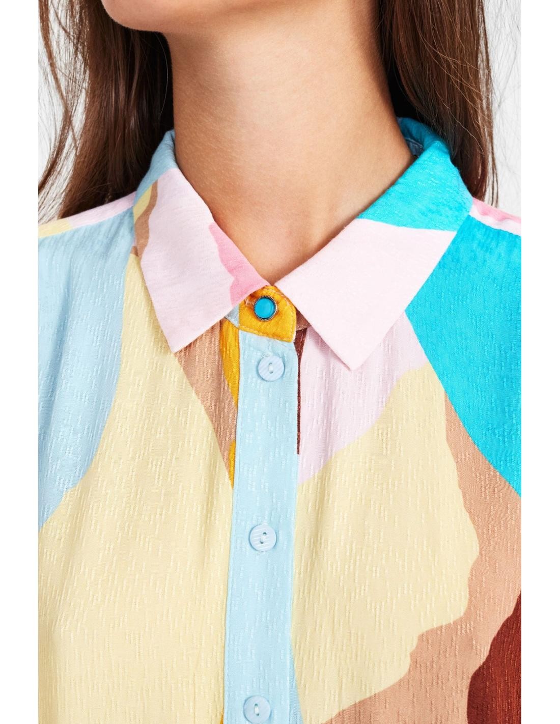 Vestido Nümph Nuziggie Sara Dress Crystal Blue