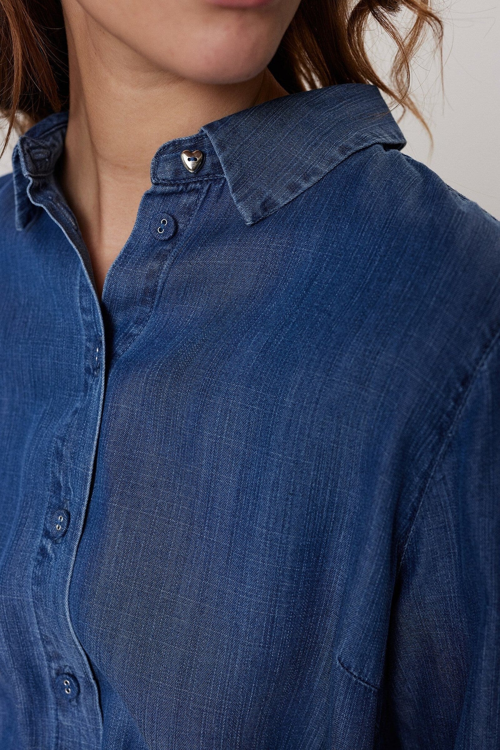 Vestido Nümph Nuandrea Azul vaquero