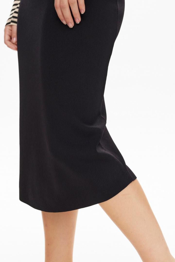 Falda Nümph Nulilly Long Skirt Caviar