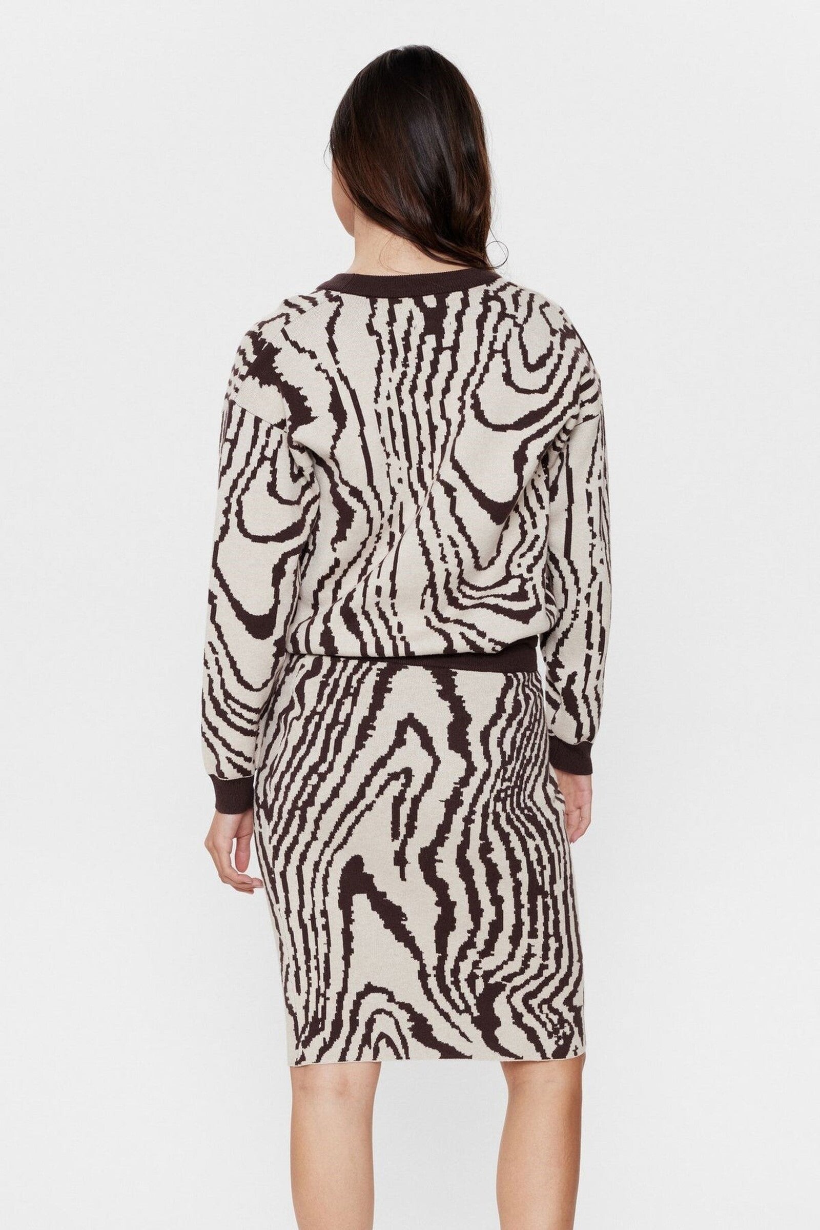 Falda Nümph Nuwoody Chicory Coffee