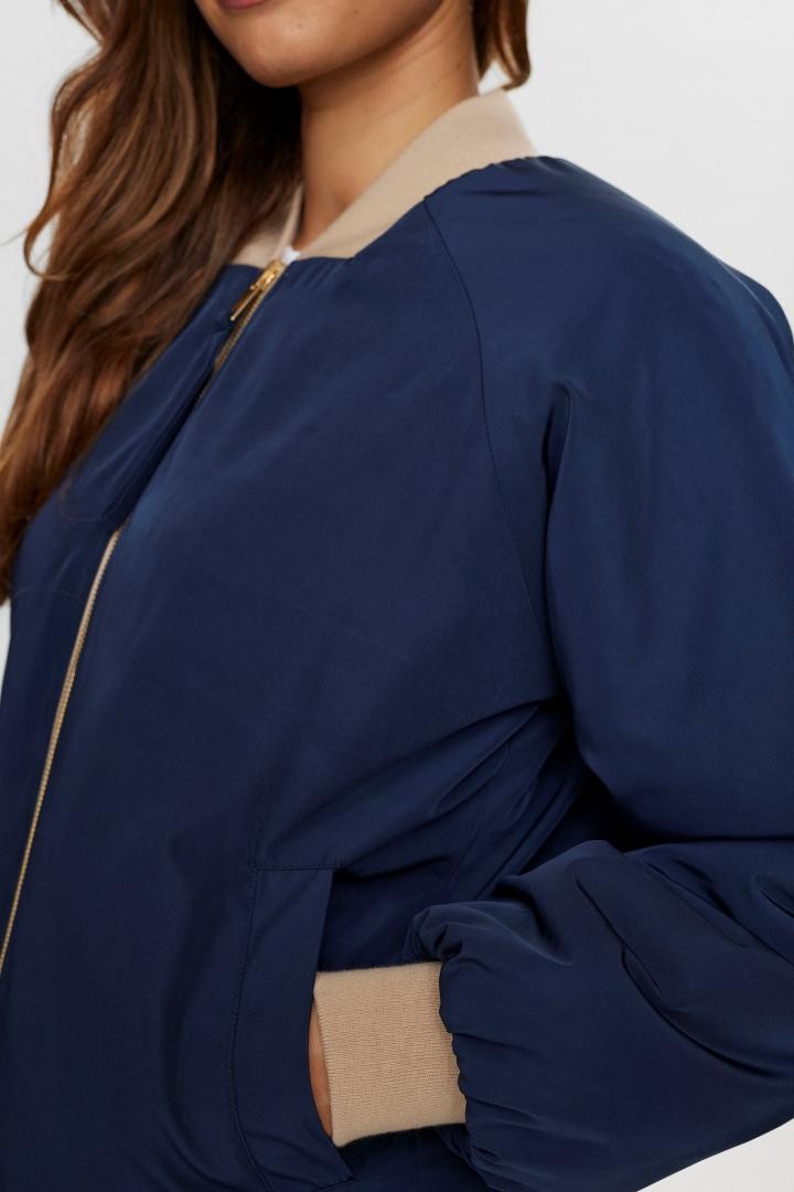 Chaqueta Nümph Neutra Reversible Dark Sapphire