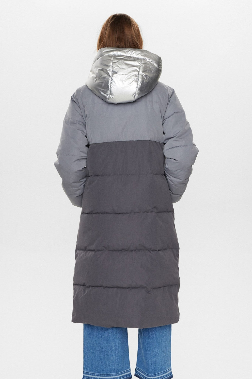 Abrigo Nümph Nutrisia New Jacket Asphalt