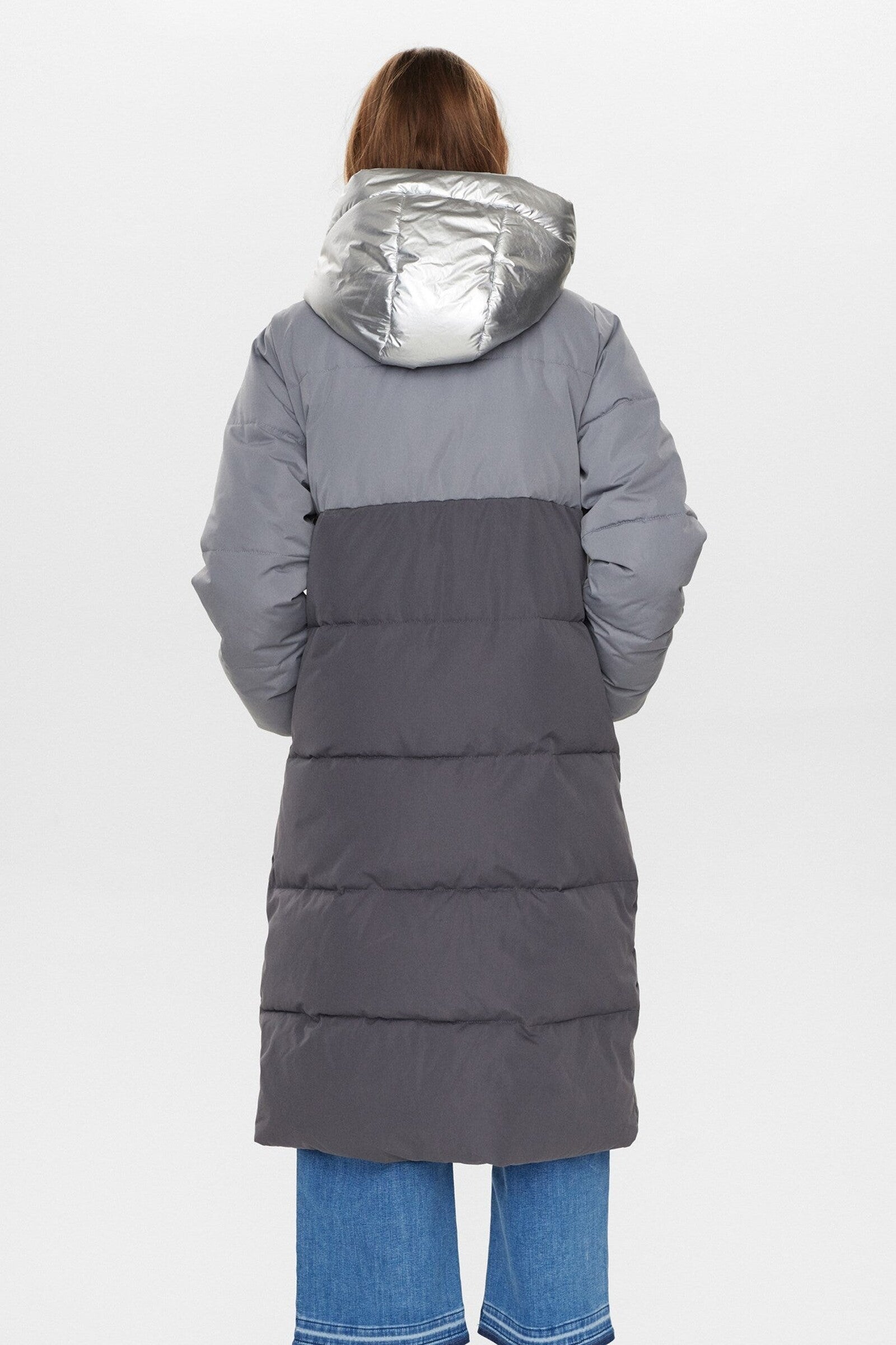 Abrigo Nümph Nutrisia New Jacket Asphalt