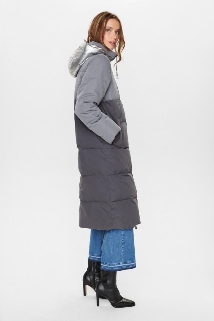 Abrigo Nümph Nutrisia New Jacket Asphalt