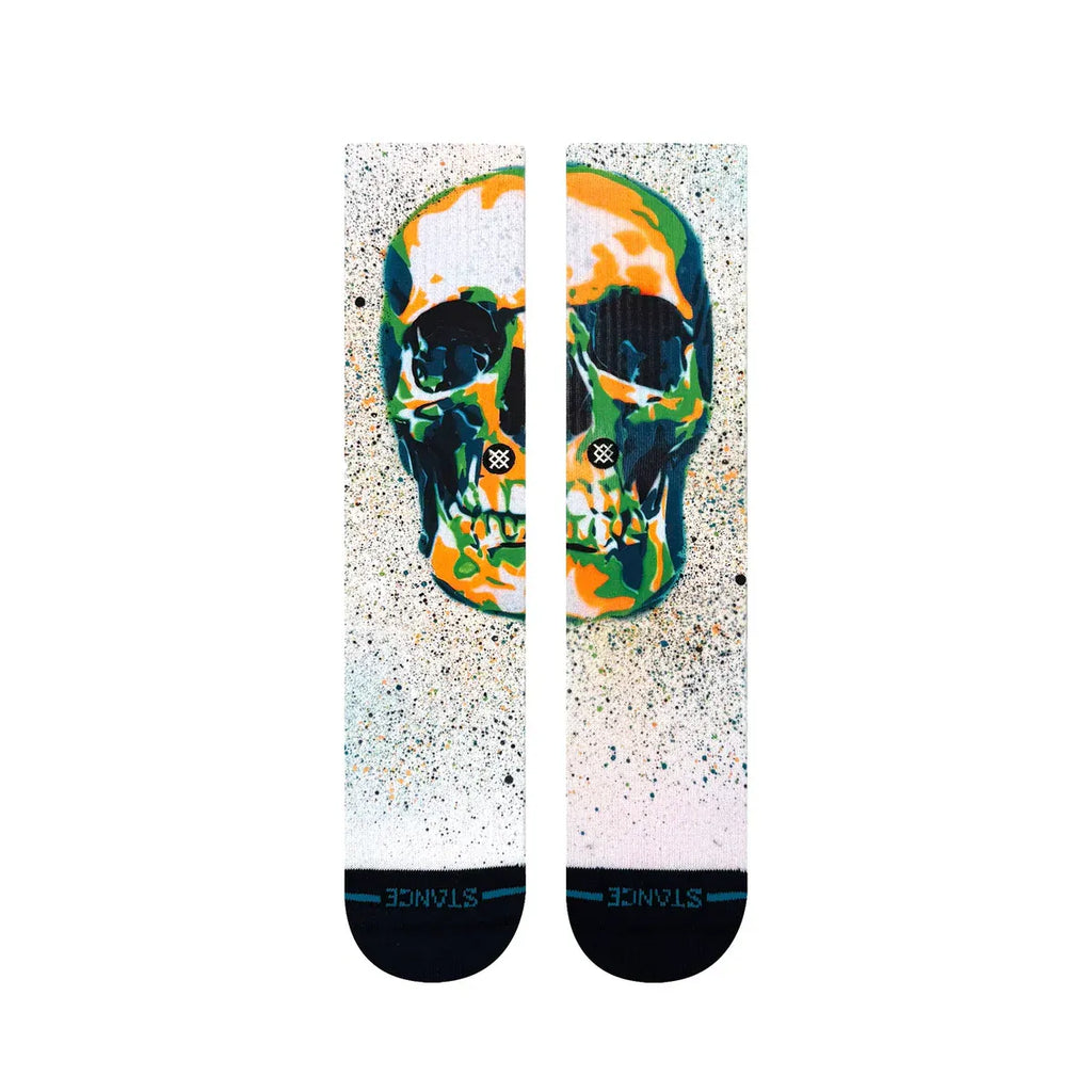 Calcetines Stance Mark Oblow Skull Crew sock