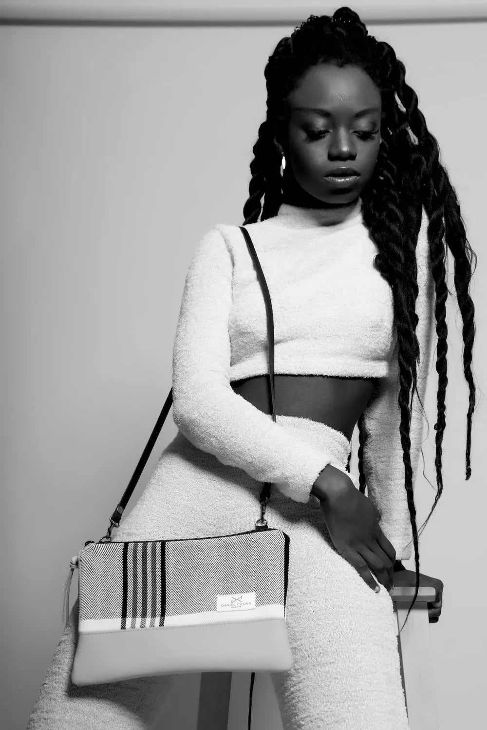 Bandolera Daniel Chong Mini Cuadrada Impermeable