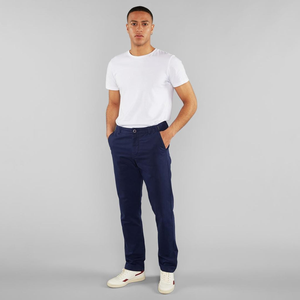 Pantalones Dedicated Chino pant Sundswall Navy