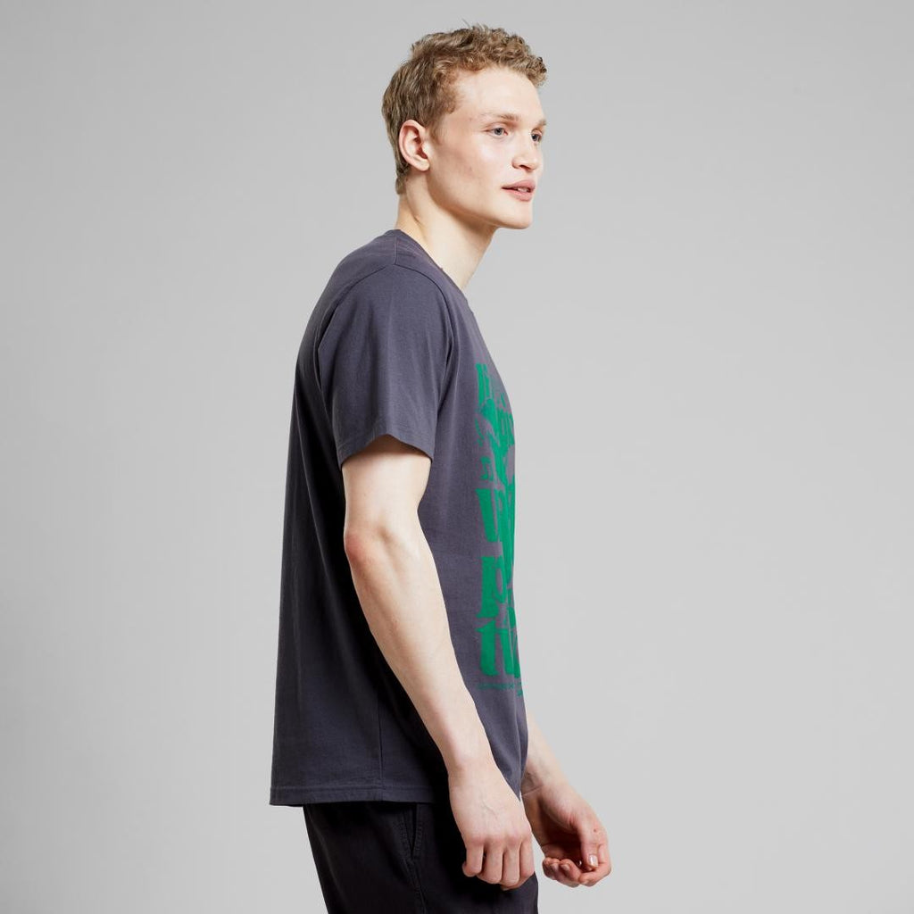 Camiseta Dedicated Stockholm Play it Twice Charcoal