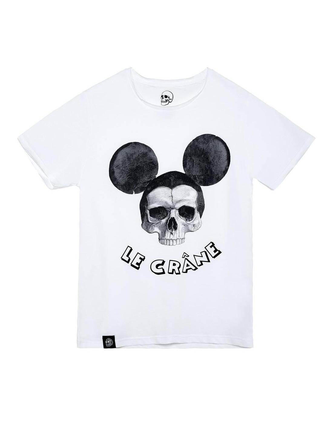 Camiseta Le Crane Mouse White
