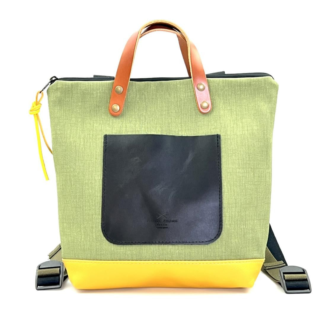 Mochila Daniel Chong Slim Mini cuadrada impermeable DZ