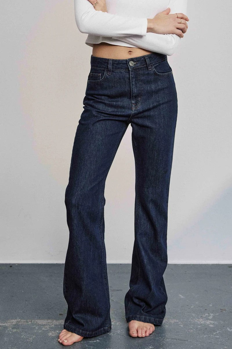 Pantalones Nümph Nulondon Jeans Long Dark Blue Denim