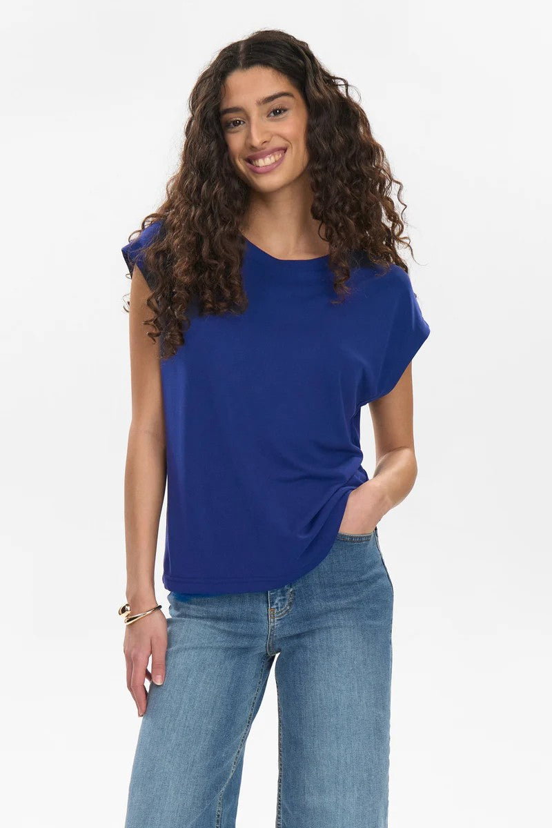 Camiseta Nümph Nulizy Top Blue Print