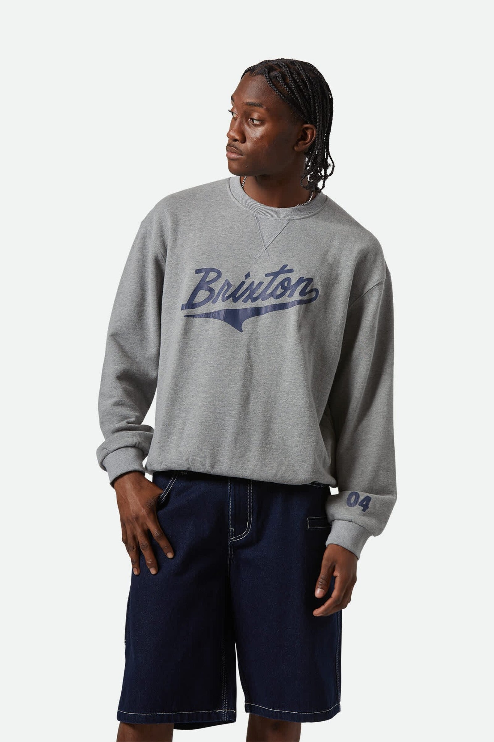 Sudadera Brixton The League Broken In