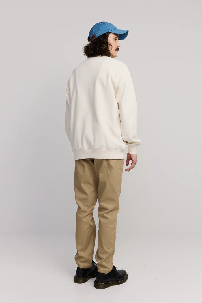 Sudadera Makia Port Sweatshirt Natural White