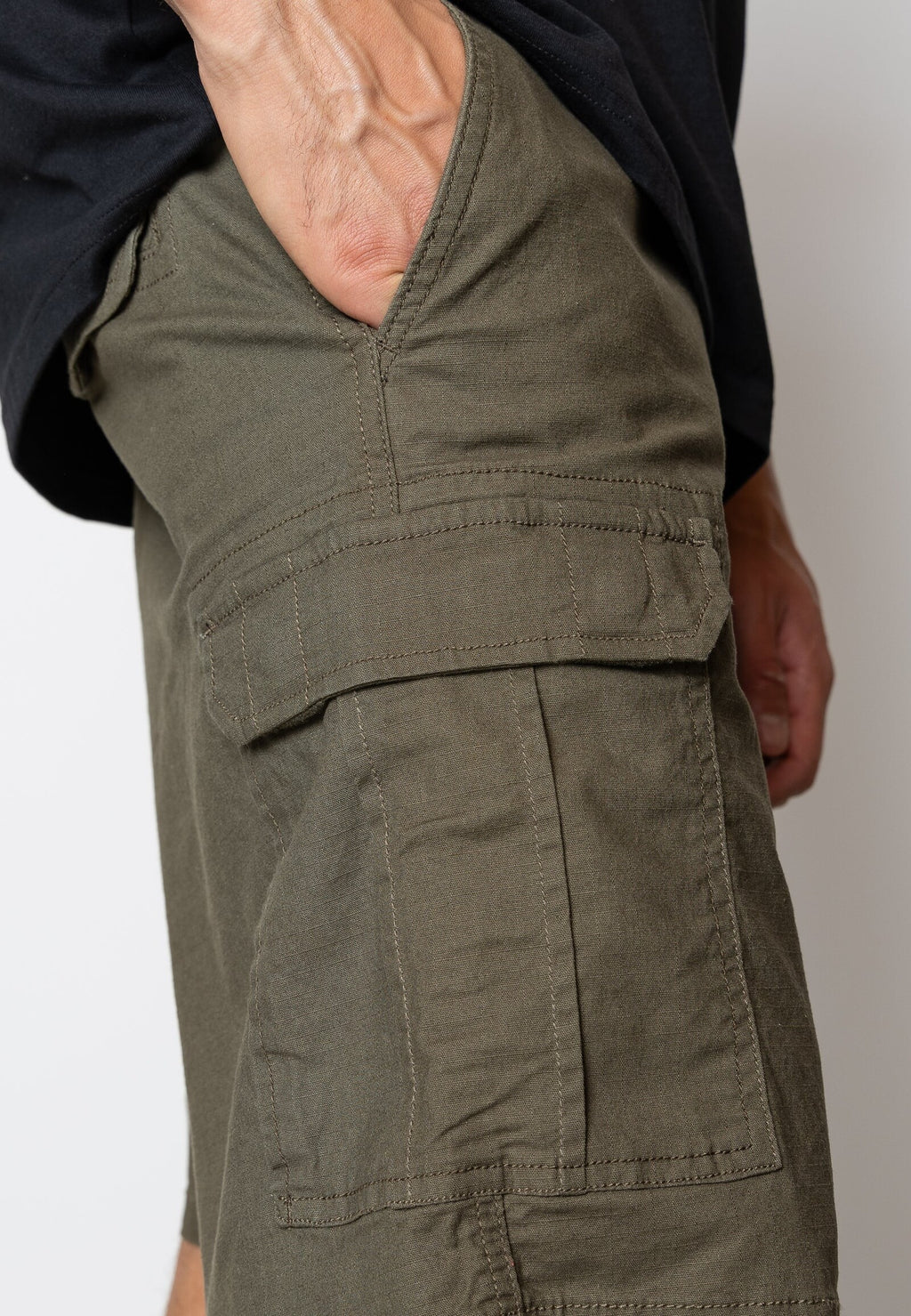 Bermudas Fat Moose Radar cargo shorts Army